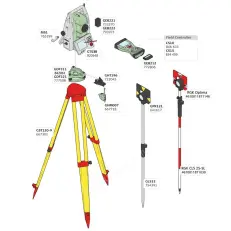 Электронный тахеометр Leica TS09plus R500 3" Arctic