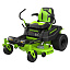 Greenworks GC82ZT107 82V (107 см) - райдер с нулевым радиусом разворота бесщеточный аккумуляторный с 6хАКБ 8 Ач + 3хЗУ G82C2