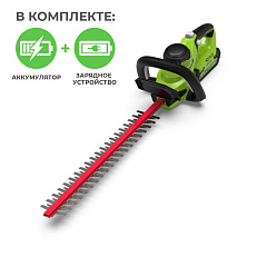 Greenworks G40HT61K2 40V, 61 см, с АКБ 2 А/ч и ЗУ