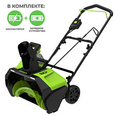 Снегоуборщик аккумуляторный Greenworks GD60PSTK5