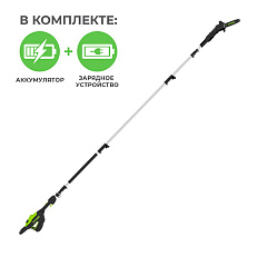 Greenworks GD82PS25K8 бесщеточный 82V (25 см) с АКБ 8 А/ч и ЗУ