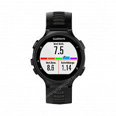 умные часы Garmin Forerunner 735XT HRM-Tri-Swim черно-серые