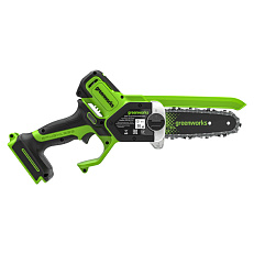 Greenworks G24CS15 24V (15см) без АКБ и ЗУ - аккумуляторная цепная пила