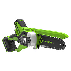 Greenworks G24CS15 24V (15см) без АКБ и ЗУ - аккумуляторная цепная пила
