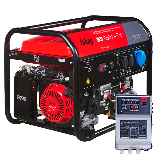 FUBAG BS 6600 A ES - бензиновый генератор