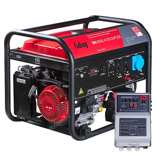 FUBAG BS 8500 A ES DUPLEX - бензиновый генератор