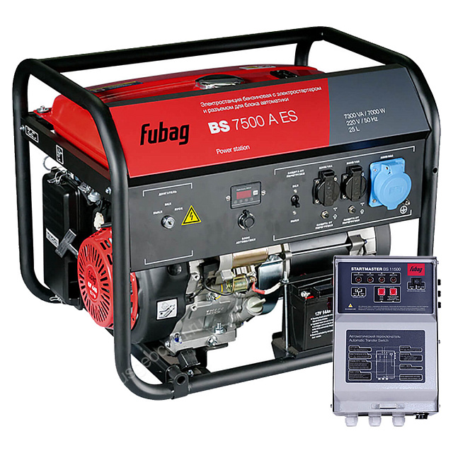 FUBAG BS 7500 A ES - бензиновый генератор