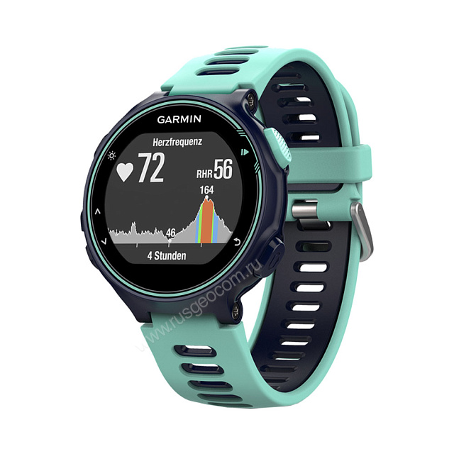 Беговые часы Garmin Forerunner 735XT HRM-Run синие