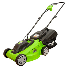 Электрическая газонокосилка Greenworks GLM1232