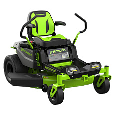 Greenworks GC82ZT107 82V (107 см) - райдер с нулевым радиусом разворота бесщеточный аккумуляторный без АКБ и ЗУ